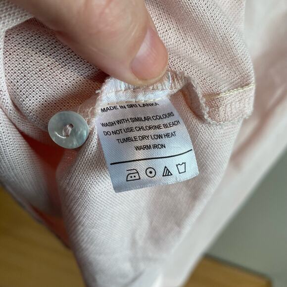 Arienti Women's Tessa Linen Blend Dress Pink US 8 UK 10 - Picture 7 of 10